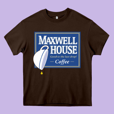 Maxwell House Heavy Core Tee Designed By Artmosaic