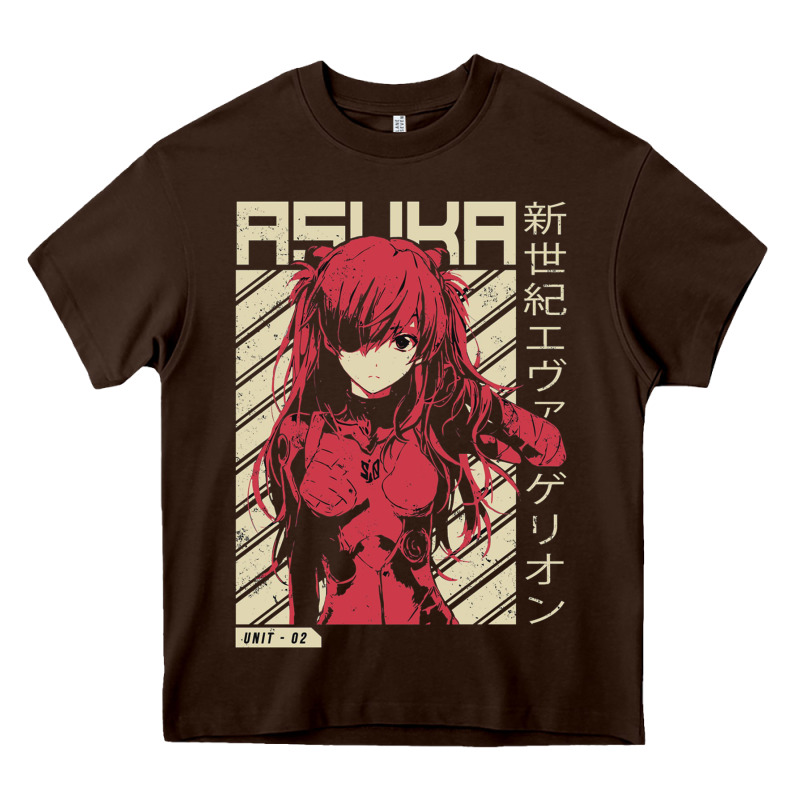 Asuka Evangelion Heavy Core Tee by ArtMosaic | Teevron