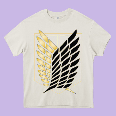 Shingekis No Kyojinn Heavy Core Tee Designed By Artmosaic