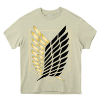 Mossy Shingekis no kyojinn Heavy Core Tee - ArtMosaic