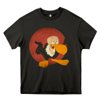 Asphalt beaky buzzard 1 Heavy Core Tee - ArtMosaic