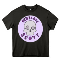 Asphalt Penelope Scott Skeleton Heavy Core Tee - ArtMosaic