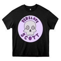 Black Penelope Scott Skeleton Heavy Core Tee - ArtMosaic