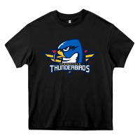 Black springfield thunderbirds Heavy Core Tee - ArtMosaic