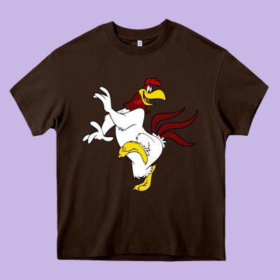 Foghorn Leghorn Looney Heavy Core Tee Designed By Artmosaic