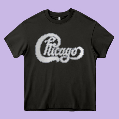 Chicago Transit Authority Heavy Core Tee Designed By Artmosaic