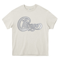 Cream Chicago Transit Authority Heavy Core Tee - ArtMosaic