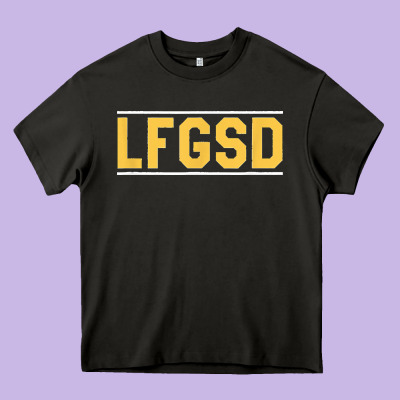 Exclusive Brown Lfgsd Official Fun Design T Shirt Heavy Core Tee Designed By Artmosaic