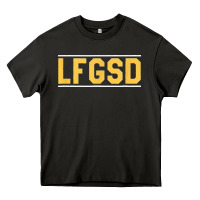 Asphalt Exclusive Brown LFGSD Official Fun Design T Shirt Heavy Core Tee - ArtMosaic