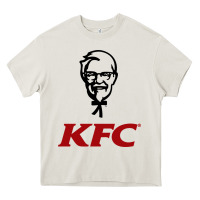Cream k.f.c-restaurant Heavy Core Tee - ArtMosaic