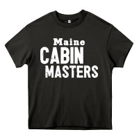 Asphalt maine cabin masters Heavy Core Tee - ArtMosaic