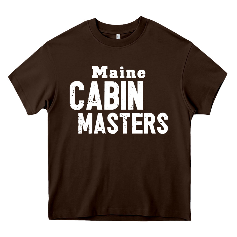 Maine Cabin Masters Heavy Core Tee by ArtMosaic | Teevron