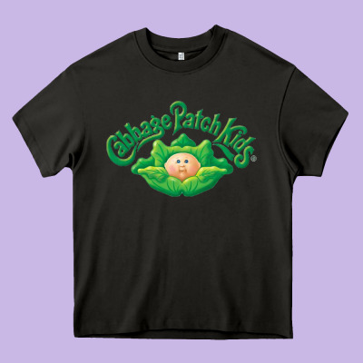 Cabbage Patch Kids 1 Heavy Core Tee Designed By Artmosaic