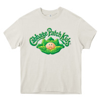 Cream Cabbage Patch Kids 1 Heavy Core Tee - ArtMosaic