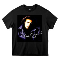 Black Neil Diamond Tour, Neil, Diamond, Tour, Neil Diamond Tours, Neil Diamo Heavy Core Tee - ArtMosaic