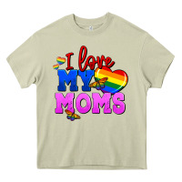 Mossy I love my moms Heavy Core Tee - FaDigitalArtStudio