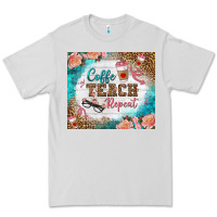 Dove Grey coffee teach repeat tumbler Premium Tee - BundleAndBundleShop