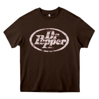 Chocolate Brown pepper Heavy Core Tee - ArtMosaic