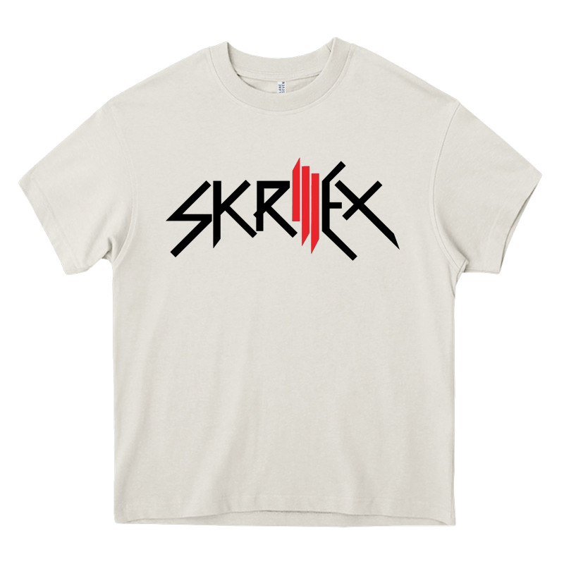 White Skrillex Heavy Core Tee by ArtMosaic | Teevron