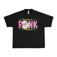 Black dreaming of a pink christmas Urban Heavy Tee - CowhideDigitalArt