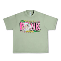 Oil Green dreaming of a pink christmas Urban Heavy Tee - CowhideDigitalArt