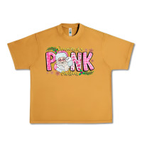 Peanut Butter dreaming of a pink christmas Urban Heavy Tee - CowhideDigitalArt