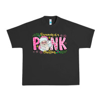 Pigment Black dreaming of a pink christmas Urban Heavy Tee - CowhideDigitalArt