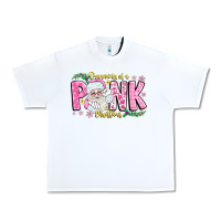 White dreaming of a pink christmas Urban Heavy Tee - CowhideDigitalArt