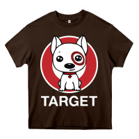 Chocolate Brown target team member Heavy Core Tee - ArtMosaic