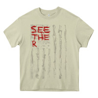 Mossy Seether Bone Flag Heavy Core Tee - ArtMosaic