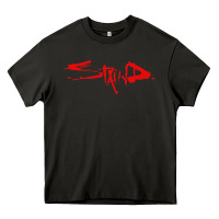 Asphalt staind Heavy Core Tee - ArtMosaic