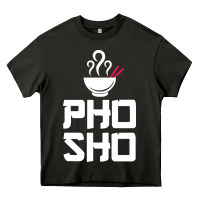 Asphalt pho sho foodie asian food humor chopsticks funny Heavy Core Tee - ArtMosaic