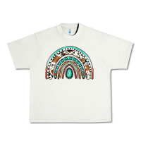 Pistachio Western Rainbow Urban Heavy Tee - Jasminsmagicworld