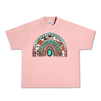 Salmon Western Rainbow Urban Heavy Tee - Jasminsmagicworld