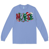 Colony Blue nurse christmas Long Sleeve Tee - RacoonDesign