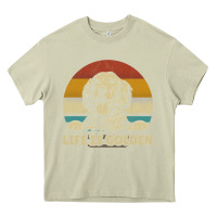 Mossy Golden Retriever Dog Life is golden retro vintage Heavy Core Tee - ArtMosaic