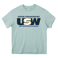 Arona United Steelworkers - Unity and Strength for Worke Heavy Core Tee - ArtMosaic