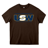 Chocolate Brown United Steelworkers - Unity and Strength for Worke Heavy Core Tee - ArtMosaic