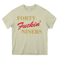 Mossy forty fvckin' niners Heavy Core Tee - ArtMosaic