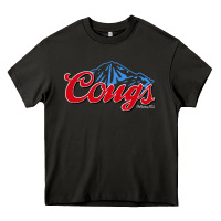 Asphalt wsu cougs Heavy Core Tee - ArtMosaic