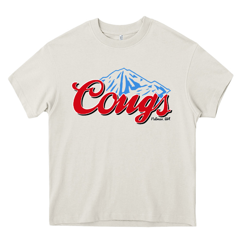 Wsu Cougs Heavy Core Tee by ArtMosaic | Teevron