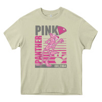 Mossy Pink Panther Heavy Core Tee - ArtMosaic