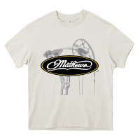 Cream sport mathews concert Heavy Core Tee - ArtMosaic