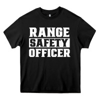 Black range safety officer worker team job t shirt Heavy Core Tee - ArtMosaic