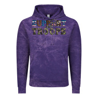 Cloud Purple armed forces day support our troops Vintage Hoodie - Artiststas