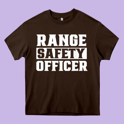 Range Safety Officer Worker Team Job T Shirt Heavy Core Tee Designed By Artmosaic
