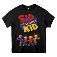 Black Sid The Science Kid boyfriend Heavy Core Tee - ArtMosaic