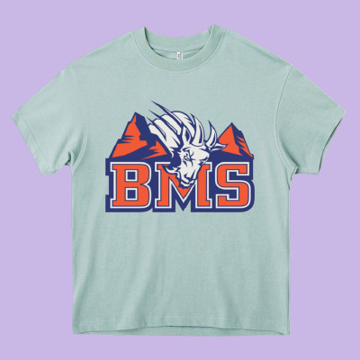 Blue Mountain State Heavy Core Tee Designed By Artmosaic