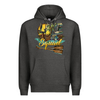 Charcoal Heather lake squad Premium Hoodie - BarkalooDesign