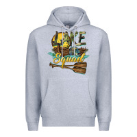 Heather Grey lake squad Premium Hoodie - BarkalooDesign